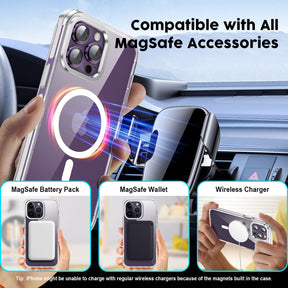 Crystal  Case & White TPE Bumper Shockproof Case