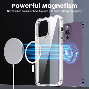 Crystal  Case & White TPE Bumper Shockproof Case